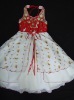 LOVELY AND LIVELY GIRL'S PARTY DRESS