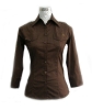 LS005 100% cotton ladies' shirt