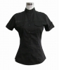 LS014 97% cotton 3% spandex ladies' blouse