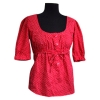 LS023 100% Cotton  Ladies blouse