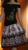 Ladies 100% Cotton Woven Skirt