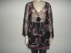 Ladies' 100% polyester blouse