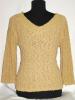 Ladies' Knitted V/N Sweater