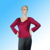 Ladies' Long Sleeve Cowl Neck Blouse
