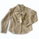 Ladies Long-sleeve Blouse Made of 100% Linen