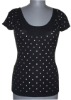 Ladies' Sweater, Cotton sweater, pullover HS-S2008