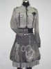 Ladies' denim jacket & skirt