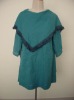 Ladies dress with scarf SA08704