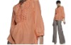 Ladies fashion Shirt / Blouse with handcraft tape embroidery