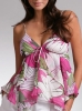 Ladies fashion woven halter tank top