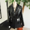 Ladies' hand patenting lamb jackets