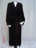 Ladies' silk velours nightwear gown