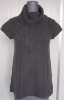 Ladies' sweater top, pullover, turtle neck(HS_S013)