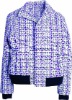 Ladies woven ptd jacket, fleece jacket, winter jacket