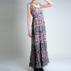 Lady's fashion one-piece dress/100%cotton fashion dress/spring dress/women fashion dress