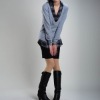 Lady's fashion suit/Lady's V-neck suit/newest suit/fashion leisure suit