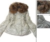 Lady's fashion, winter wear,Lady's padded jacket,apparel