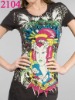 Latest!!!*{Accept Paypal}+{Wholesale Price}+{Latest Style}==Lady`s T-shirt,Fashion T-shirt ,2009 brand T-shirt