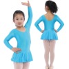 Long Sleeve Leotard with Skirt