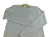 Long Sleeve Round Neck Men's Top In Pure Hemp