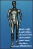 MAF-1002 male posting mannequin,male posting mannequin,male mannequin,model