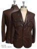MEN'S LEISURE SUIT MADE OF LAMB LEATHER