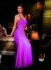 MG-07035 silk evening dress (silk night gown,festival dress)