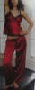 Matt Satin Cami long pant set