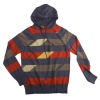 Men's Hoodie sweater with stripes