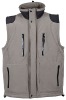 Men's Soft Shell Vest/Waistcoat/Bodywarmer