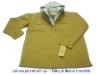 Men's canvas hooded jacket