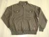 Men's leisure jacket made of French Terry
