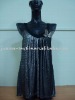 Metallic Butterfly Polyester Vest