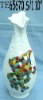 Mosaic polyresin flower vase