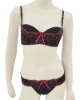 NEW STYLE!! LADIES' BRA & BRIEF SETS, STYLISH UNDERWEAR,POLYAMIDE CORSET, ELASTAN LINGERIE