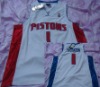 New Top Quality! HOT! hot sell! PISTONS#1 IVERSON  basketball jerseys