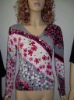 New ladies' printed sweater