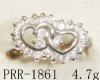 PRR-1861 silver ring