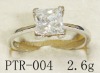 PTR-004 silver ring
