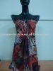 Peacock Less Women Polyester Print Dress