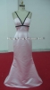Pink evening gown