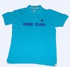 Polo t-shirt with applique and embroidery