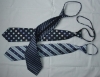 Polyester woven zipper neckties