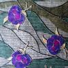 Printed Bronzed Velvet Fabric