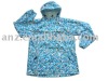 Printing rain jacket