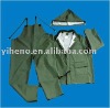 Pvc/polyester/pvc Rainsuit, rainwear