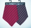 Red and Black Yarn dyed shirting fabric