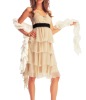 Ruffle Party Chiffon Dress