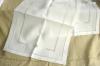 Runner, Placemat with Handmade Hemstitch and Drawnwork