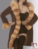 S006-cashmere and fox fur coat